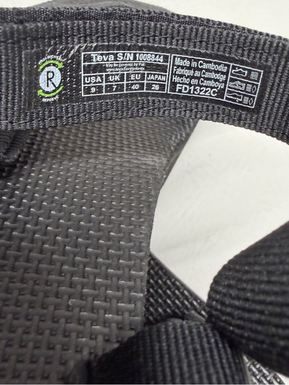 Teva Black Platform Sport Sandals - Picture 5 of 9